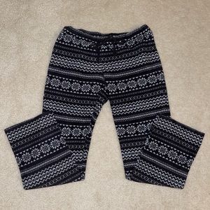 Black & White Pajama Pants